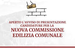 Commissione edilizia - avviso pubblico per la presentazione delle candidature